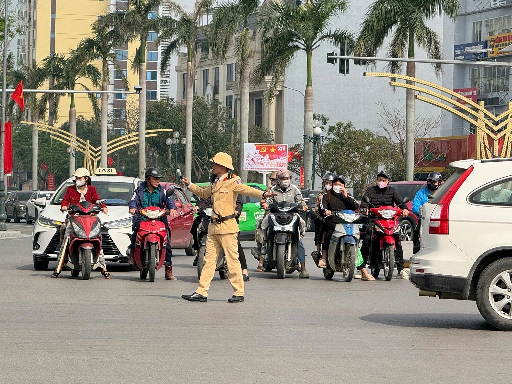 Công an Nghệ An: Bảo đảm ANTT để Nhân dân vui Xuân, đón Tết