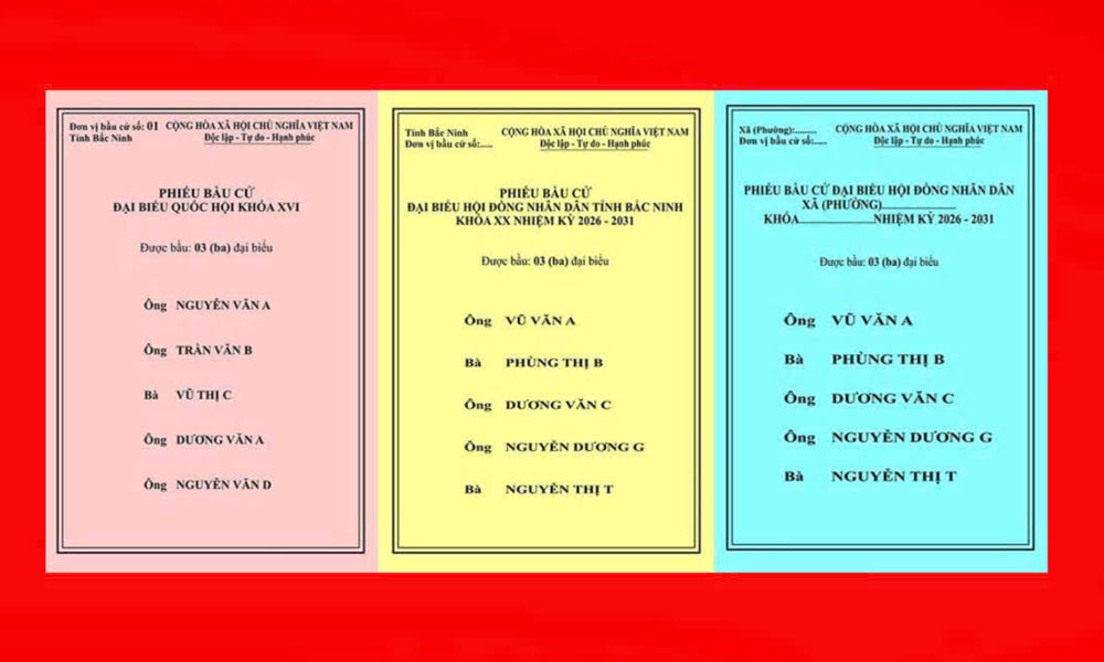Quy định về phiếu bầu cử