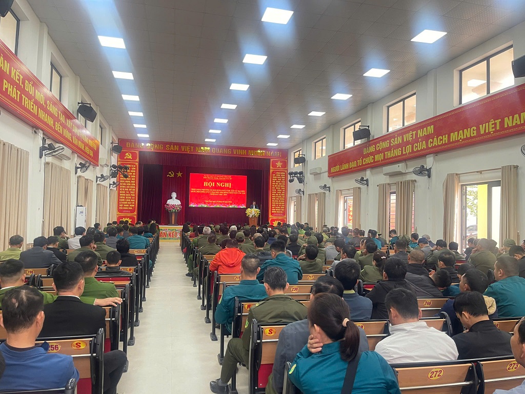 Phường Vinh Phú triển khai công tác bảo đảm an ninh trật tự phục vụ bầu cử