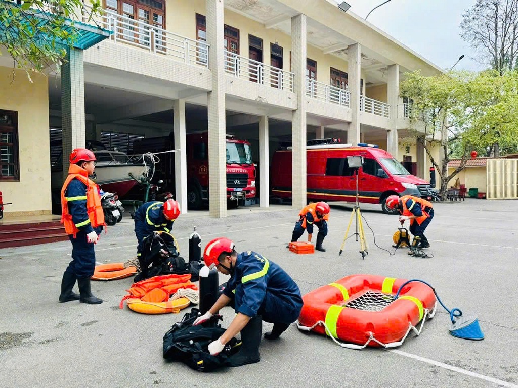 Kiểm chế độ trực sẵn sàng chữa cháy, cứu nạn, cứu hộ