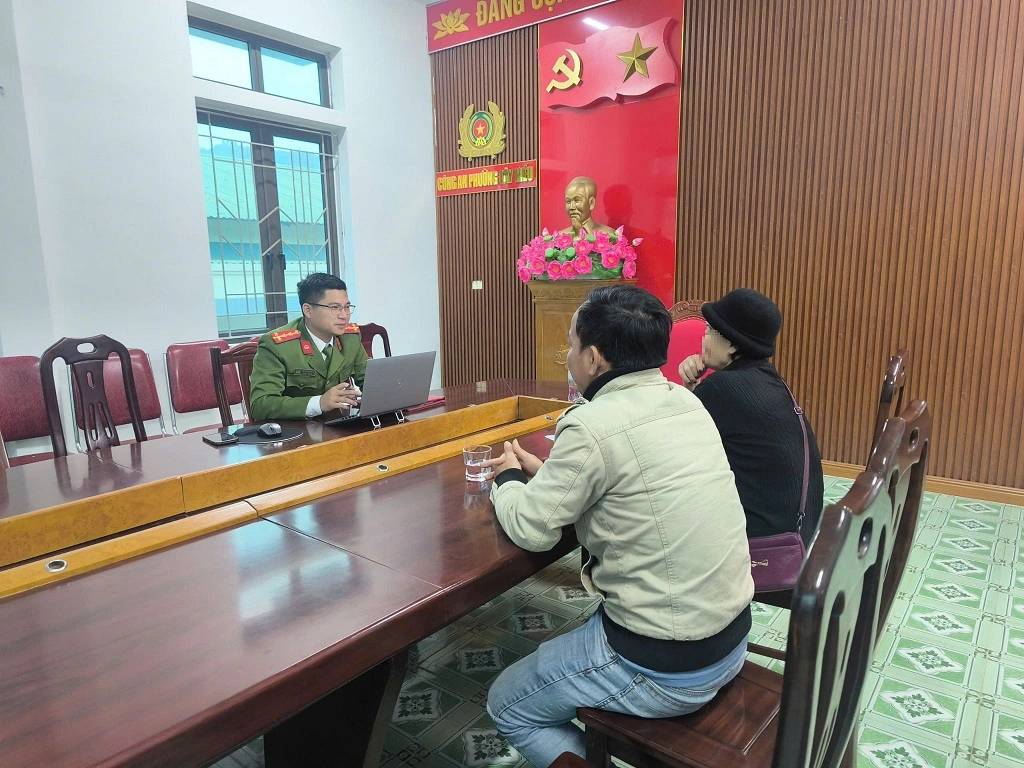 Công an phường Tây Hiếu xử lý trường hợp đăng tin sai sự thật về bầu cử