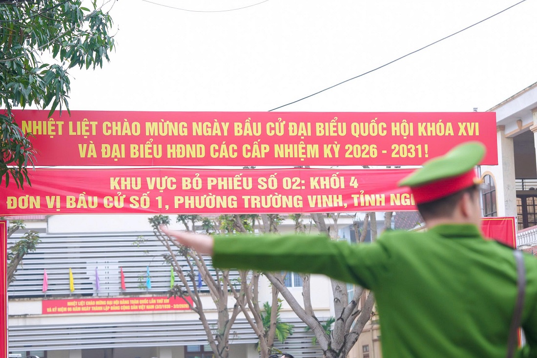 Lực lượng Công an bảo đảm ANTT phục vụ bầu cử