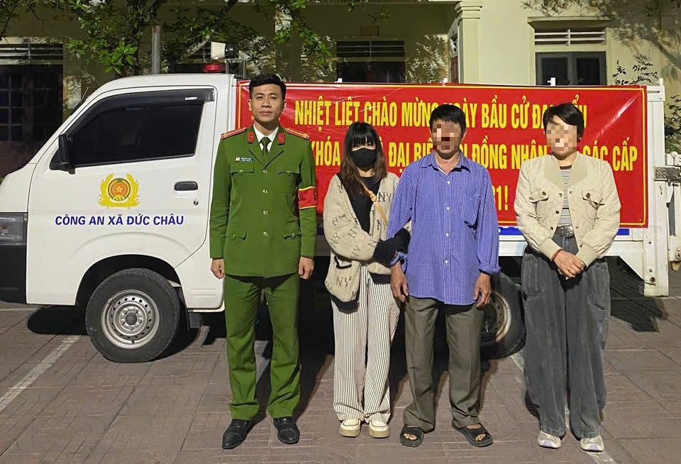 Sau khi nhận được thông tin của cơ quan Công an, gia đình vào Nghệ An đón chị T. về nhà