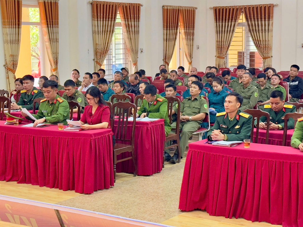 Tổ chức hội nghị triển khai phương án đảm bảo ANTT phục vụ bầu cử