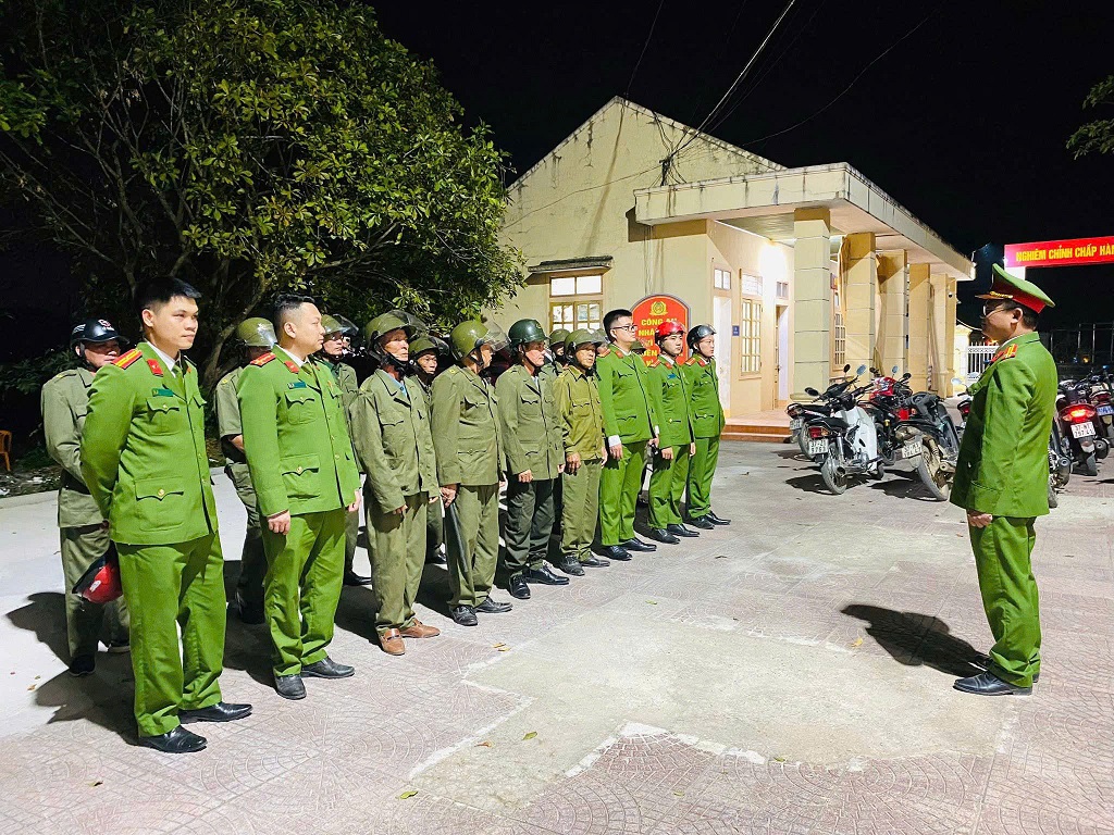 Tổ chức tuần tra bảo đảm ANTT