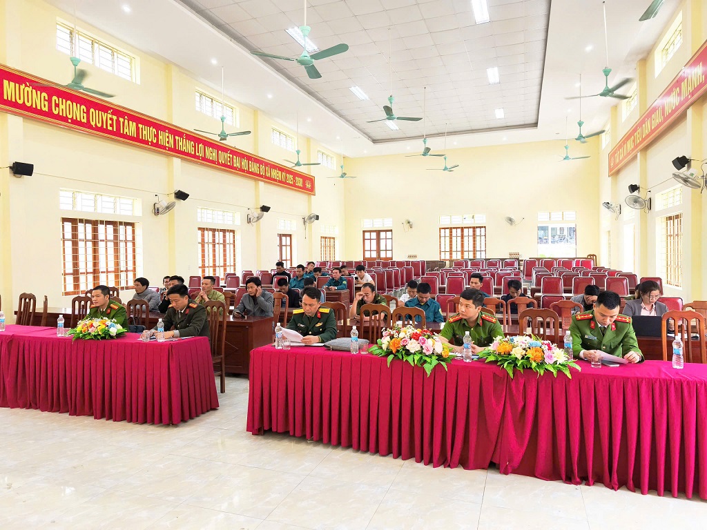 Triển khai công tác bảo đảm ANTT phục vụ bầu cử