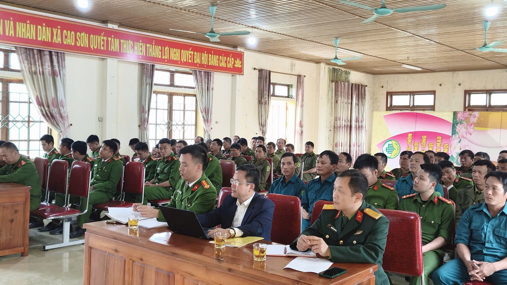 Chủ trì tổ chức hội nghị triển khai phương án bảo đảm ANTT phục vụ bầu cử