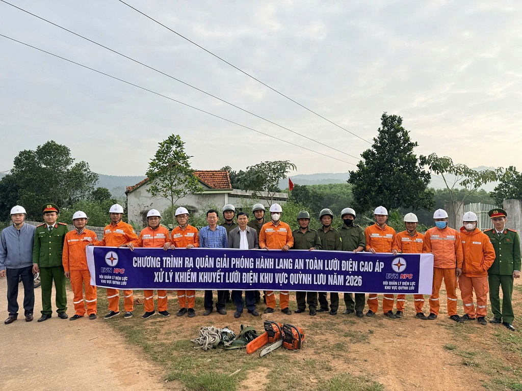 Giải phóng hành lang an toàn lưới điện