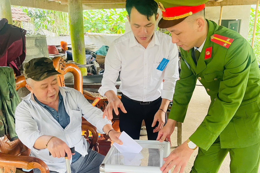 Bảo đảm an ninh, an toàn ngày bầu cử