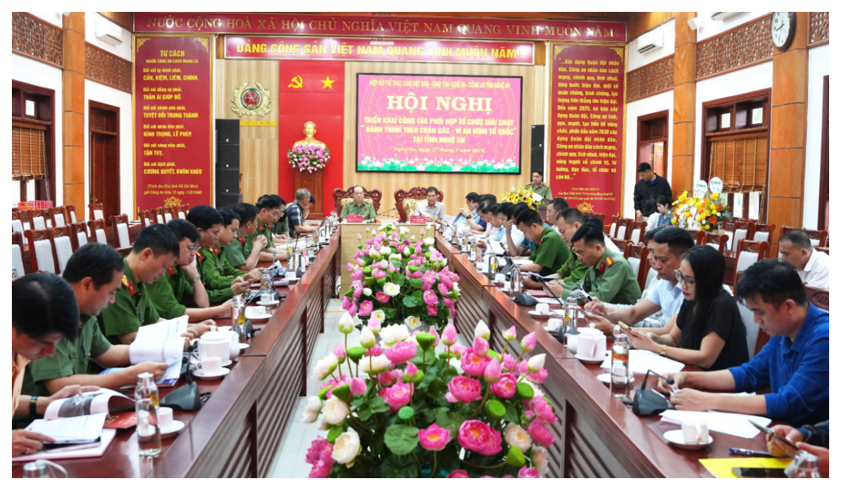 Hội nghị triển khai công tác chuẩn bị giải chạy bộ 