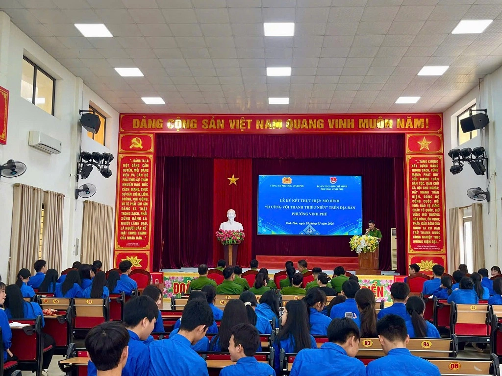 Toàn cảnh buổi lễ