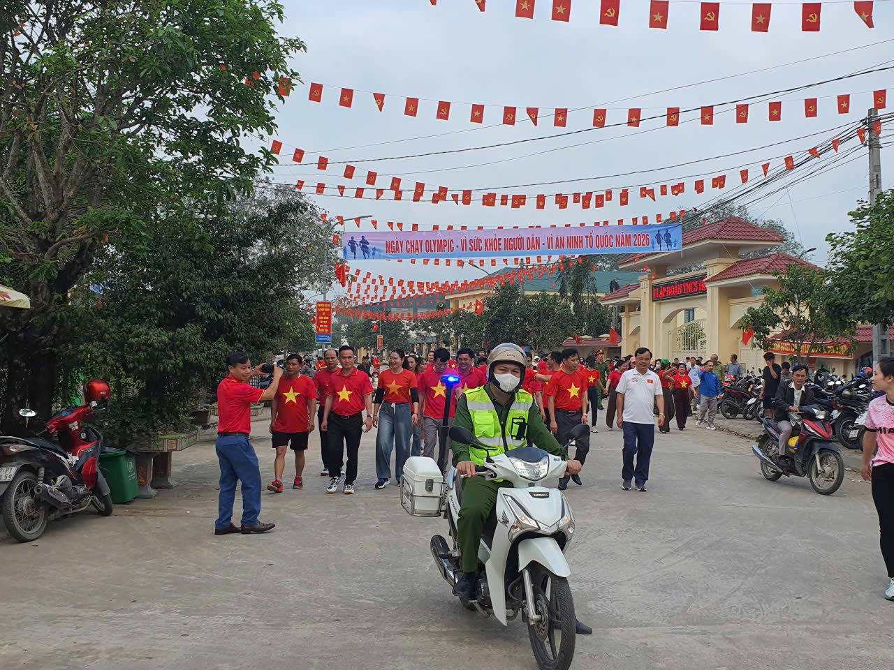 Bảo đảm an ninh trật tự sự kiện Ngày chạy Olympic vì sức khỏe toàn dân năm 2026