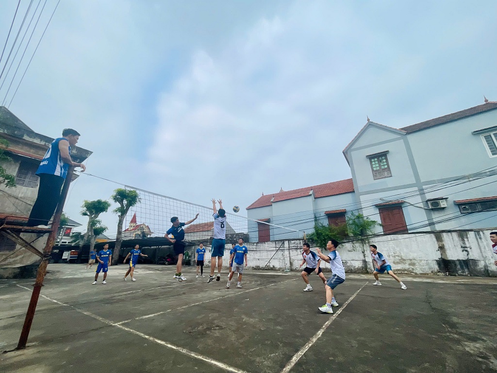 Hình ảnh tại buổi giao lưu thể thao