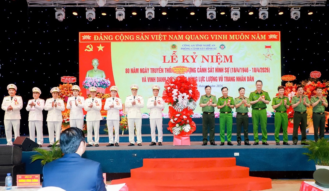 Lễ kỷ niệm 80 năm Ngày truyền thống lực lượng Cảnh sát hình sự