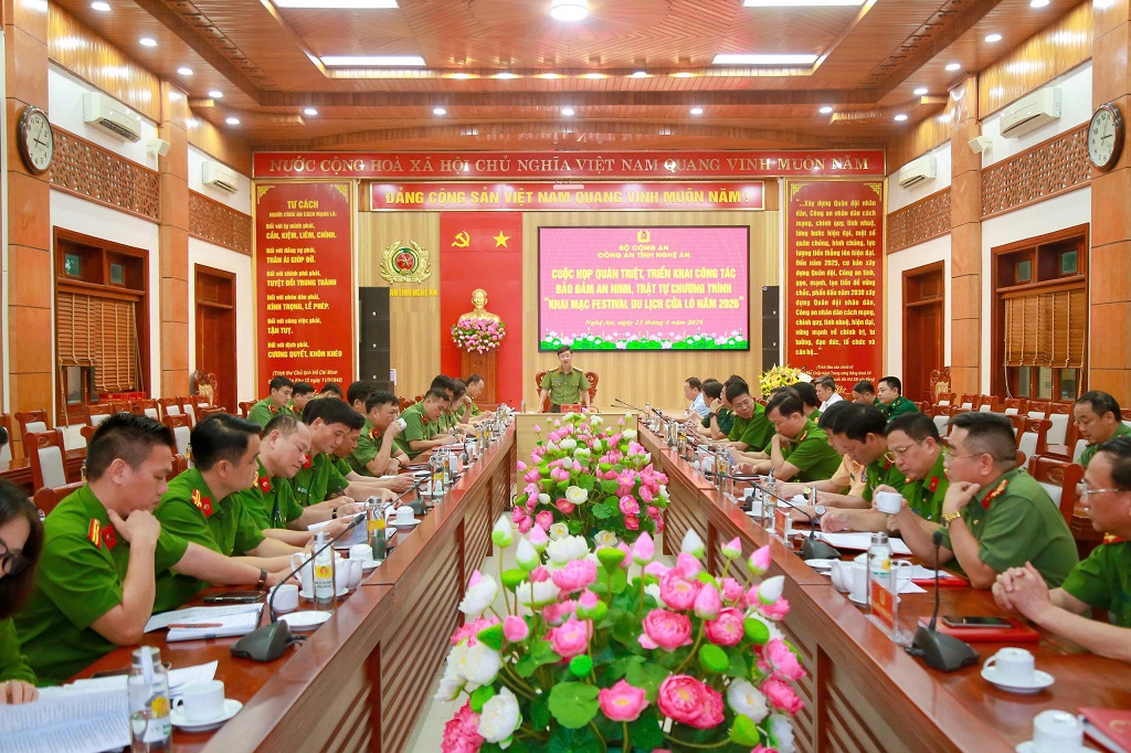 Quán triệt, triển khai công tác bảo đảm an ninh, trật tự Chương trình 