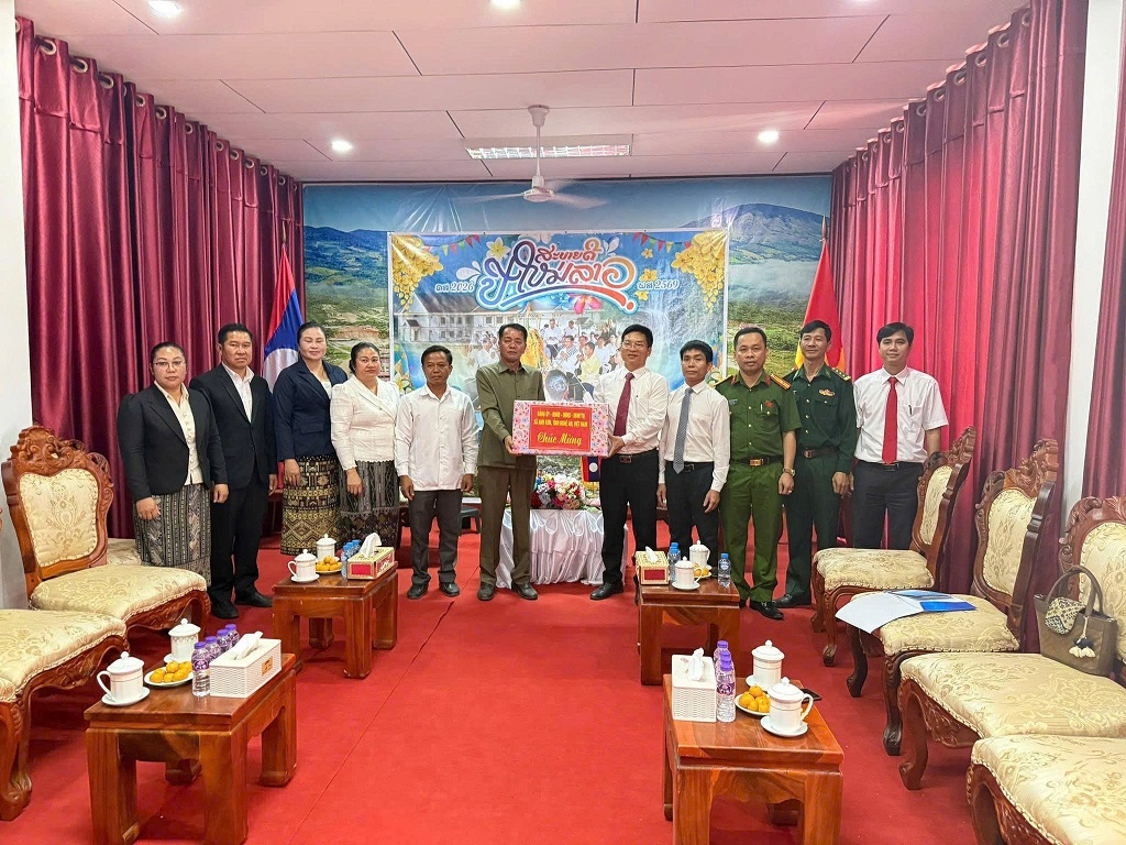 Thắt chặt tình hữu nghị Việt – Lào nhân dịp Tết Bunpimay 2026