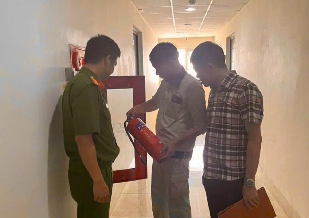Chung cư - không gian sống an toàn bắt đầu từ ý thức phòng cháy