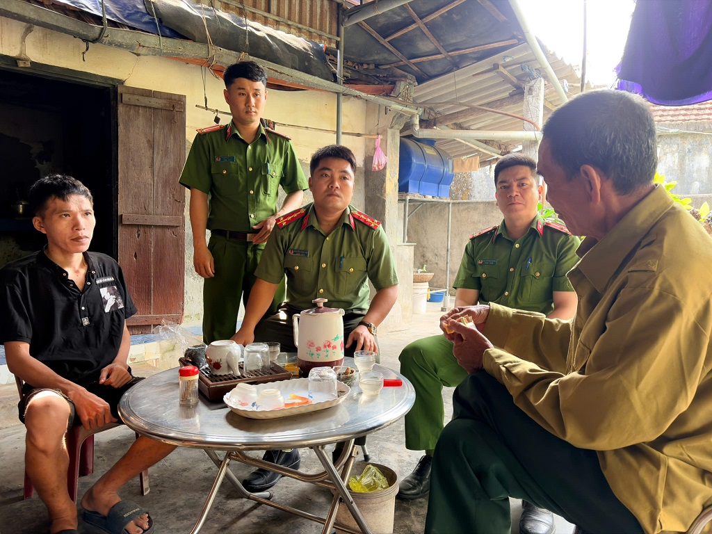 Nhờ Đề án 06, Công an xã Quỳnh Phú giúp người đàn ông  tìm lại thân nhân và danh tính Liệt sĩ sau 45 năm thất lạc