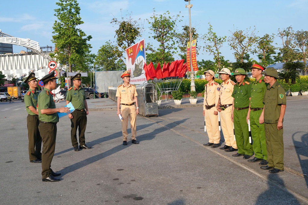 Bảo đảm an ninh trật tự, trật tự an toàn giao thông phục vụ Giải chạy 