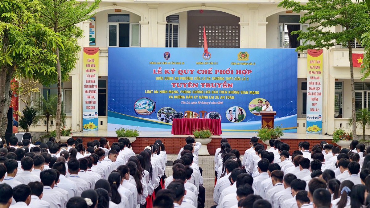 Toàn cảnh buổi lễ