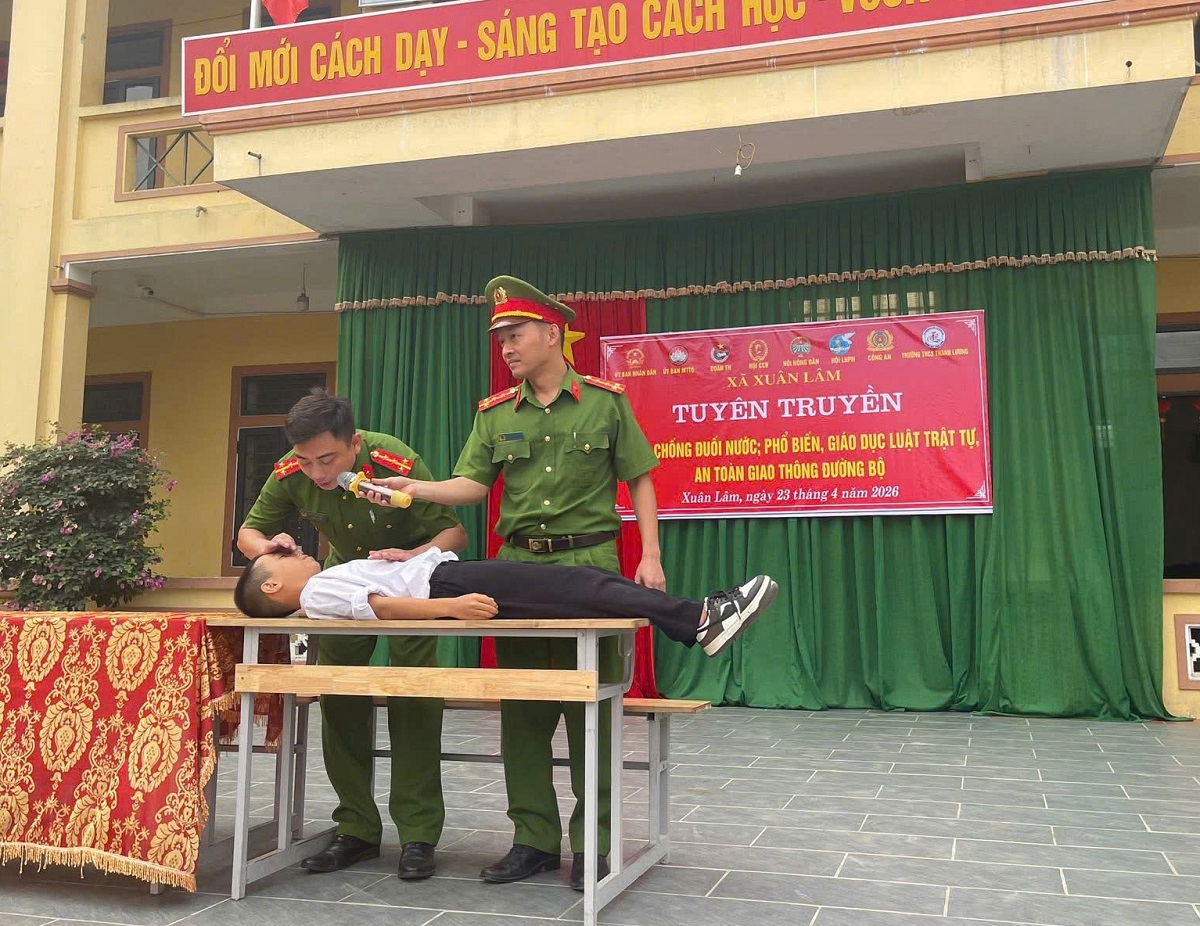 Tuyên truyền phòng chống đuối nước và an toàn giao thông