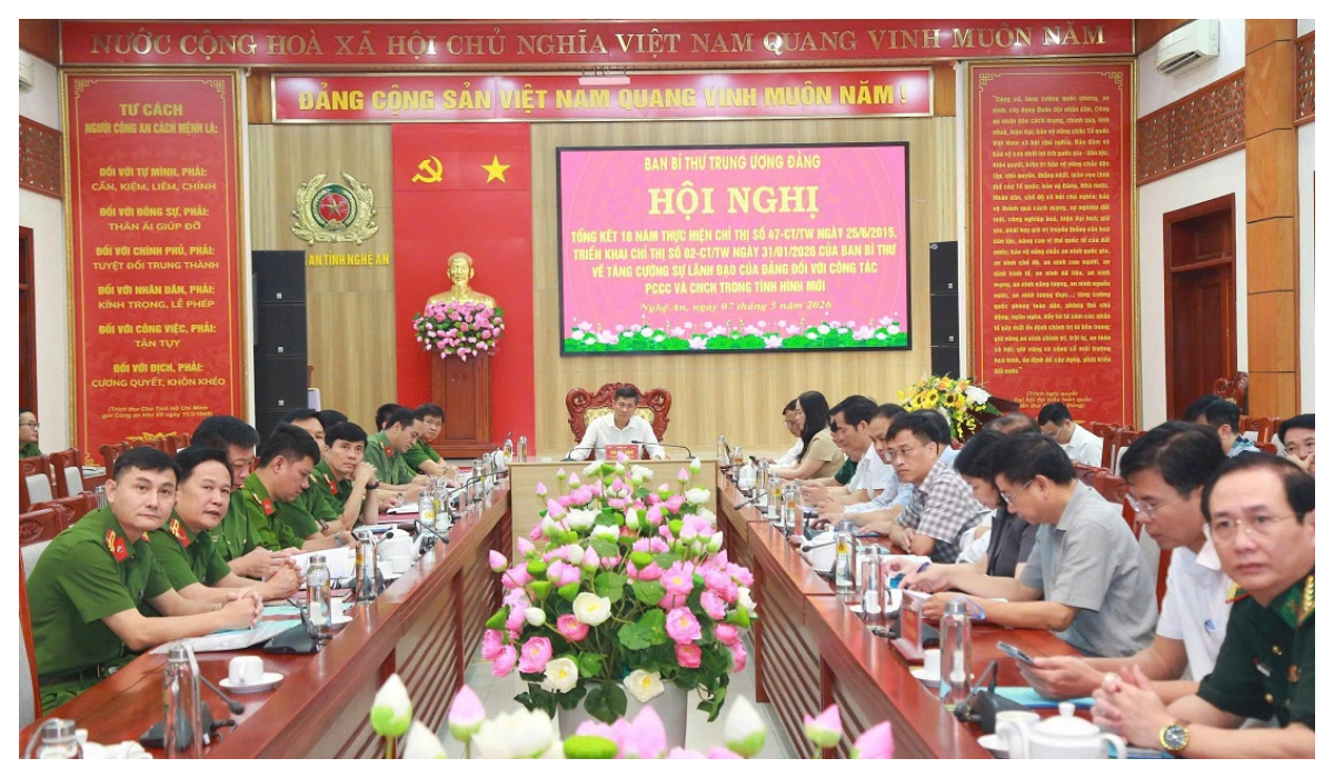 Tăng cường sự lãnh đạo của Đảng đối với công tác phòng cháy, chữa cháy và cứu nạn, cứu hộ trong tình hình mới