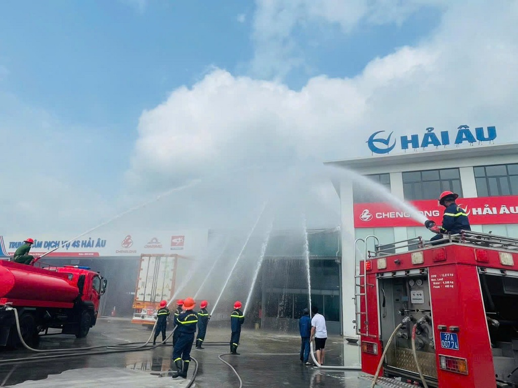 Xử lý tình huống cháy ban đầu - 
