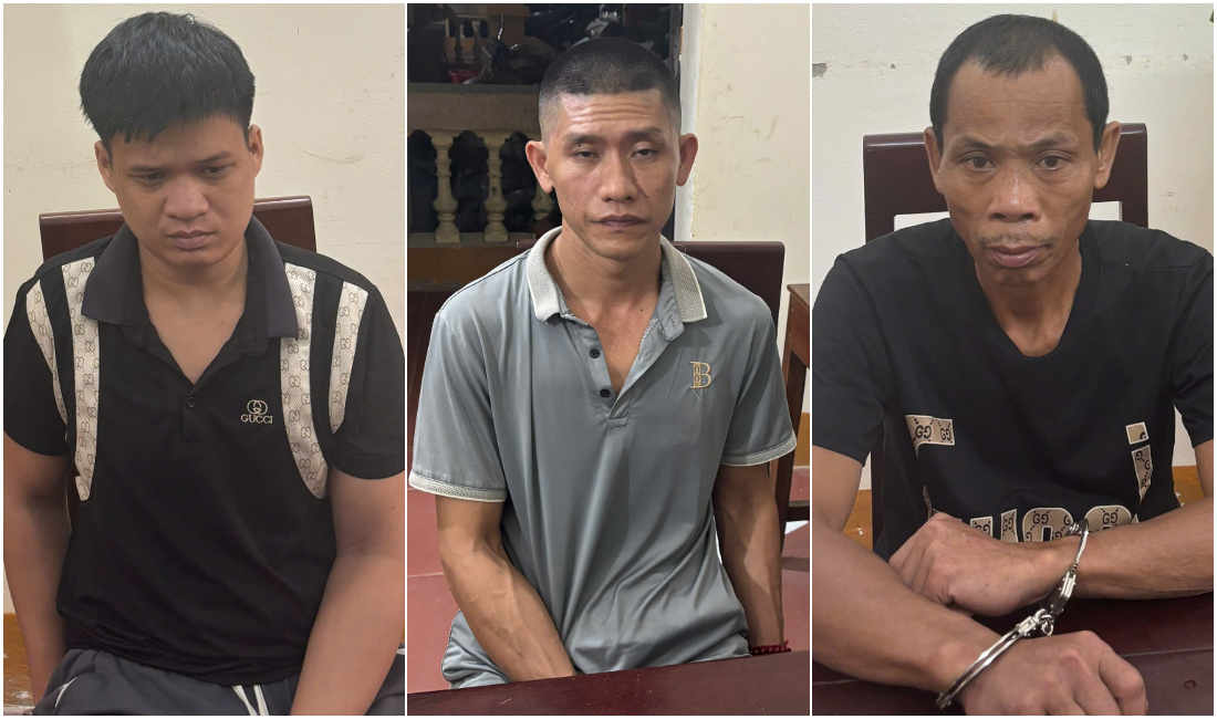 Công an xã Quế Phong bắt giữ 03 đối tượng tàng trữ, mua bán trái phép chất ma túy