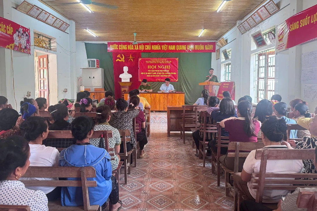 Cam Phục phát động phong trào toàn dân bảo vệ an ninh Tổ quốc