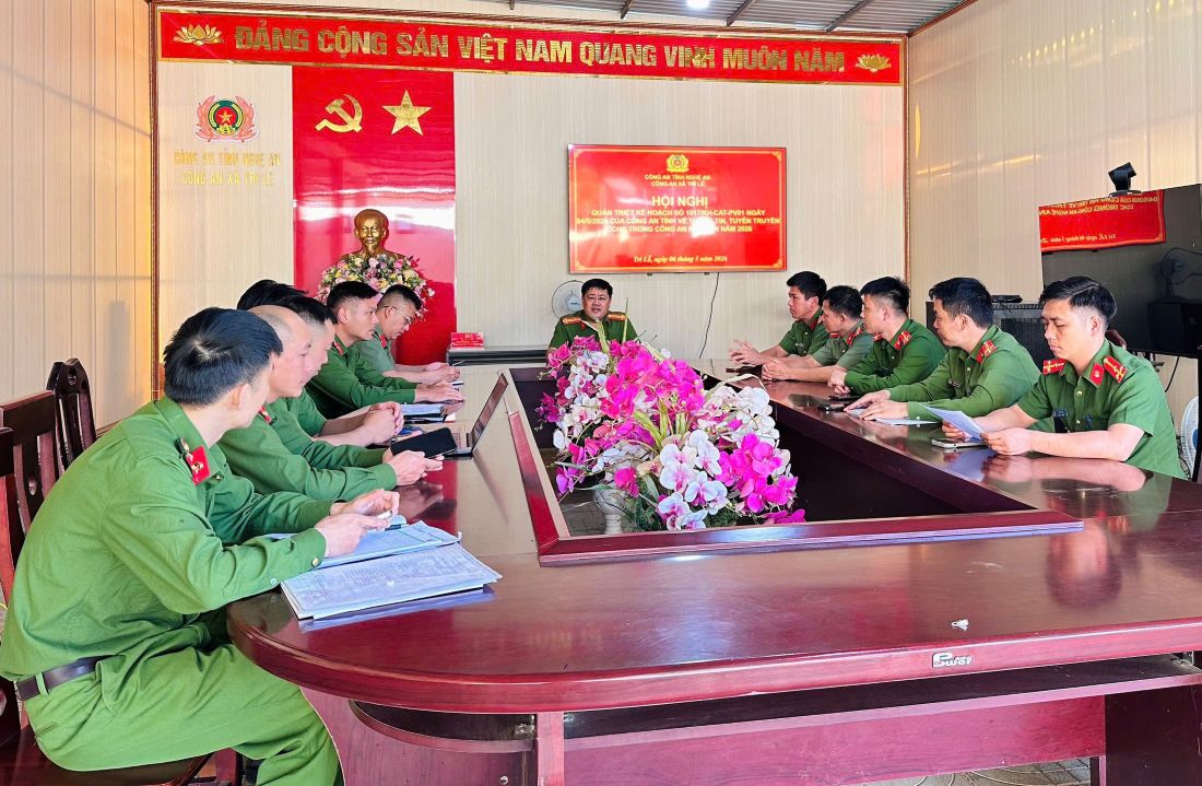 Công an xã Tri Lễ: Đẩy mạnh tuyên truyền về cải cách hành chính