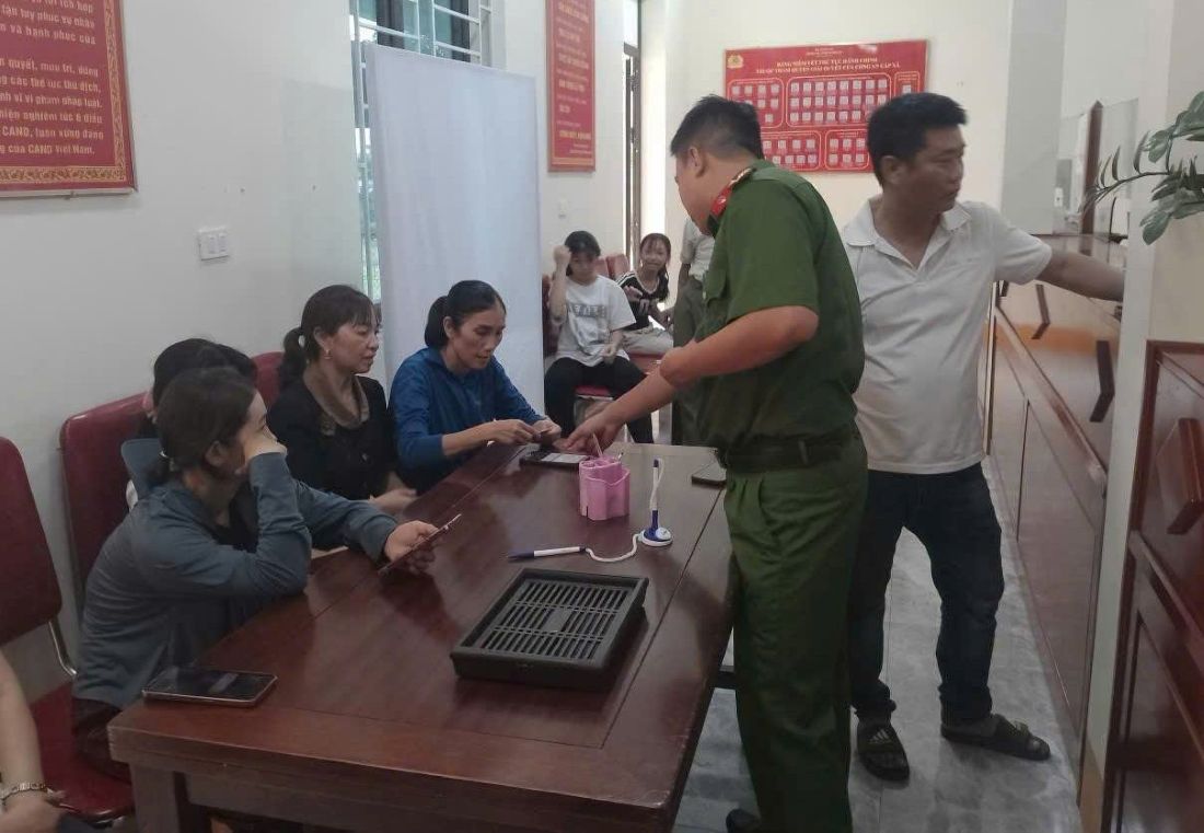 Công an xã Thuần Trung triển khai mô hình 