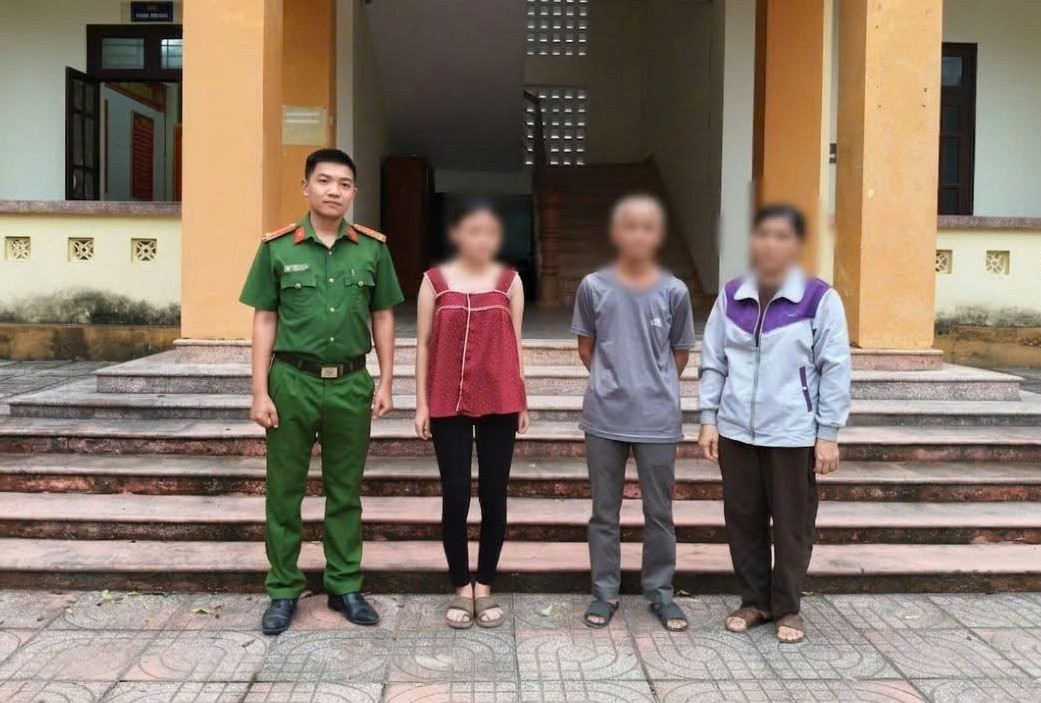 Công an xã Thuần Trung kịp thời tìm kiếm, đưa thiếu niên đi lạc về với gia đình