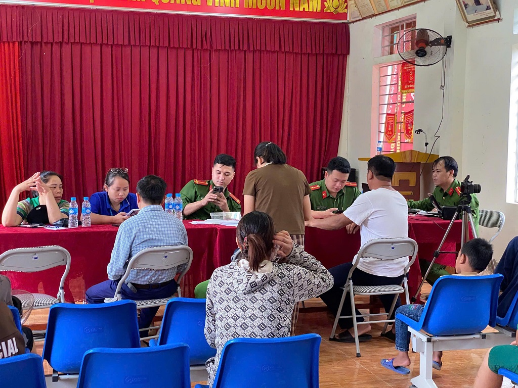 Công an xã Mường Xén triển khai hiệu quả 