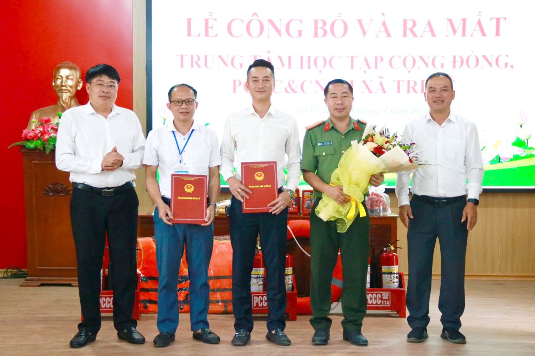 Ra mắt trung tâm học tập Cộng đồng PCCC&CNCH