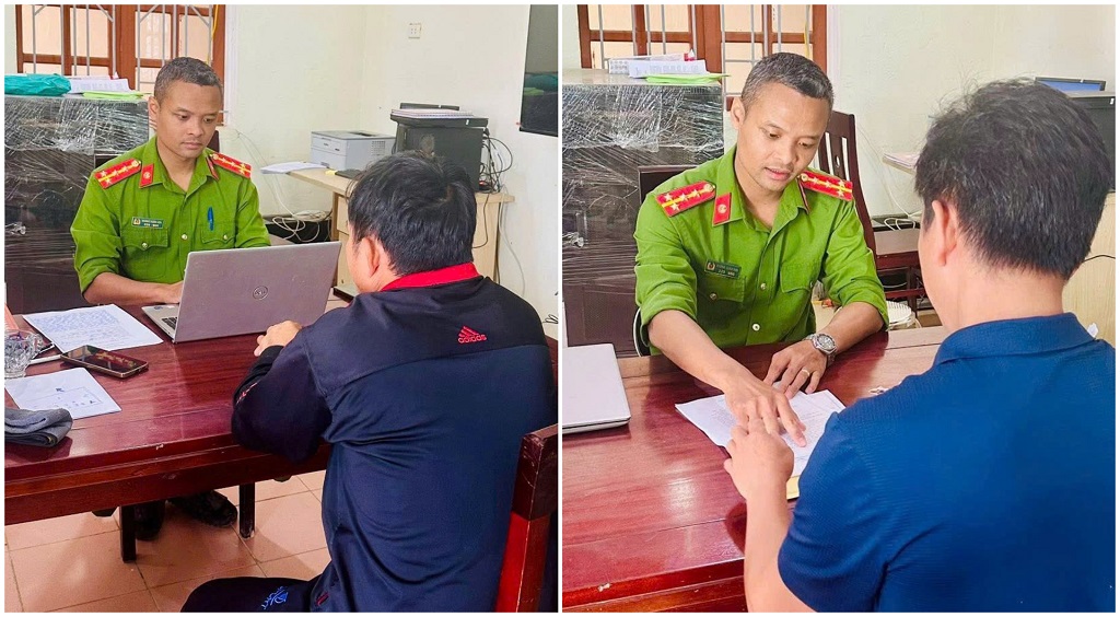 Công an xã Huồi Tụ xử lý 02 trường hợp bình luận liên quan đến nội dung xấu độc trên không gian mạng