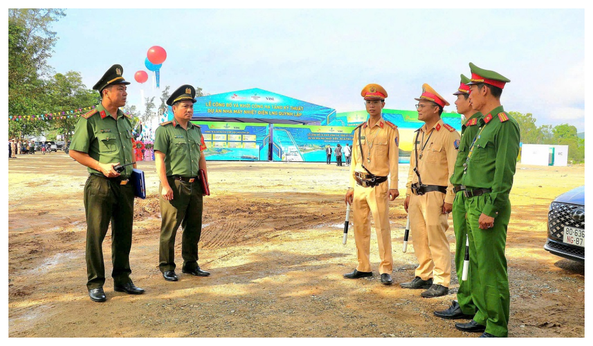 Công an Nghệ An bảo đảm tốt an ninh trật tự phục vụ sự kiện lớn