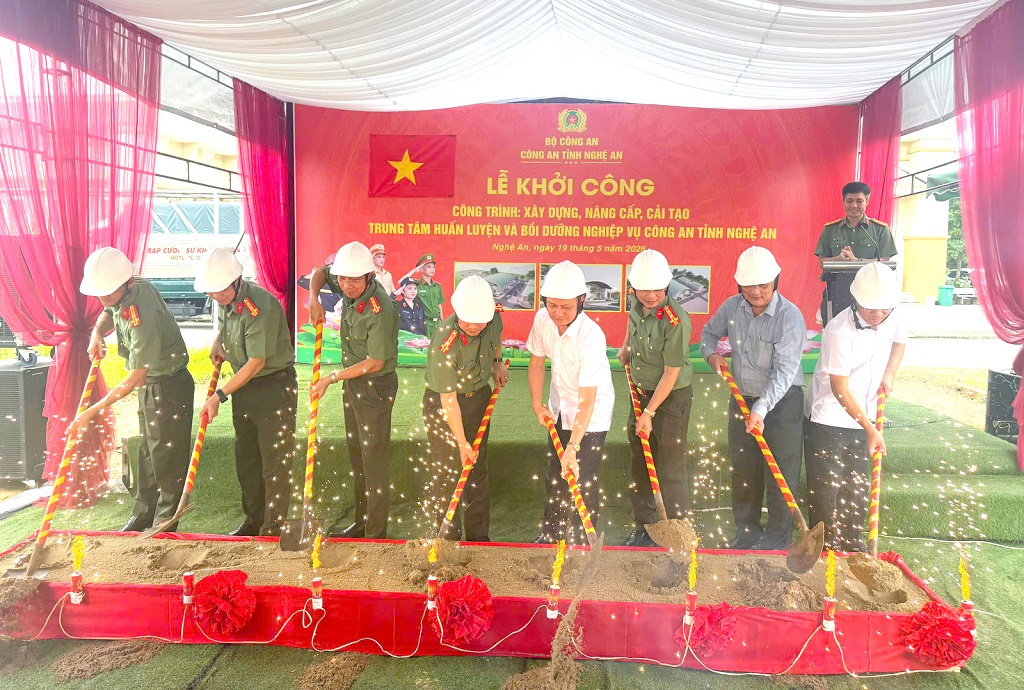 Khởi công xây dựng, nâng cấp Trung tâm huấn luyện và bồi dưỡng nghiệp vụ