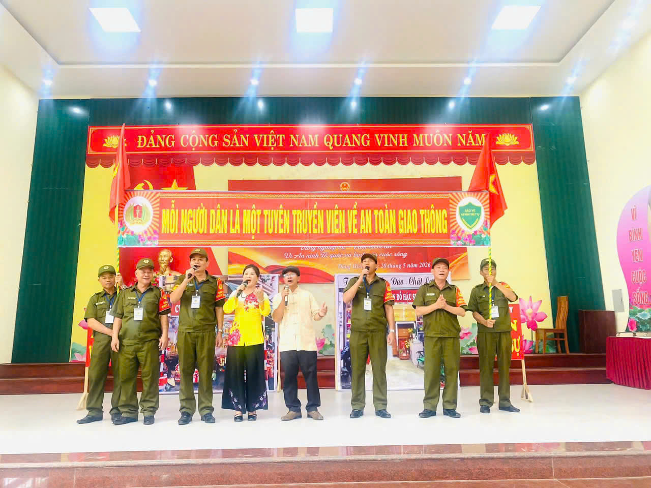 Xã Đông Hiếu: Sôi nổi Hội thi lực lượng tham gia bảo vệ an ninh, trật tự ở cơ sở giỏi lần thứ I