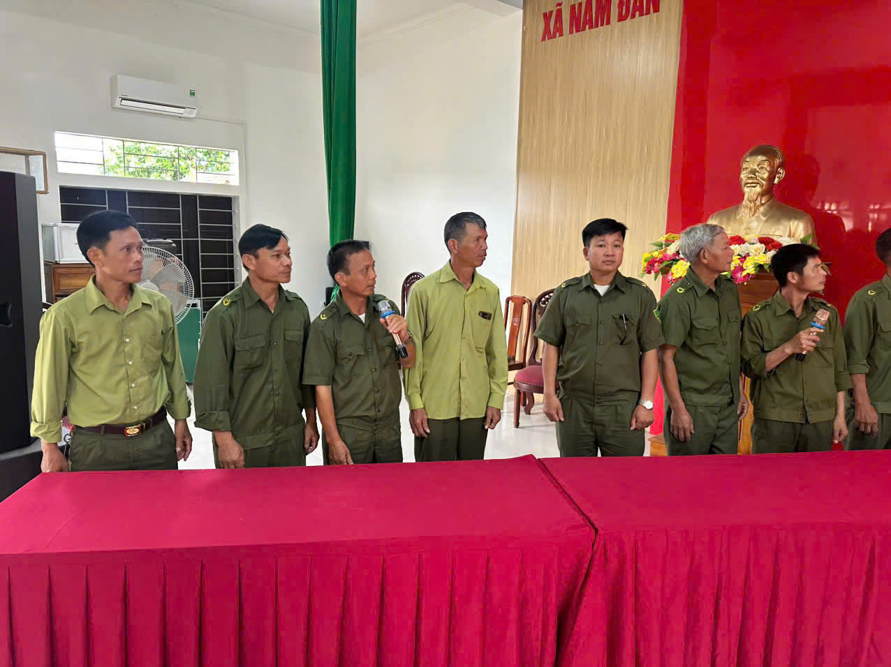Xã Nam Đàn sôi nổi Hội thi 