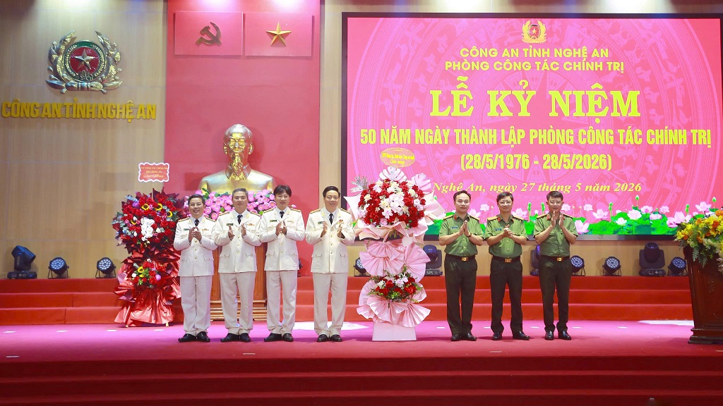 Lễ kỷ niệm 50 năm Ngày thành lập Phòng Công tác chính trị