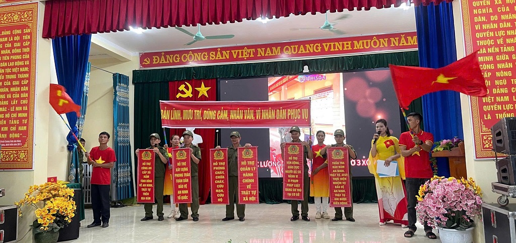 Xã Hạnh Lâm tổ chức Hội thi Lực lượng bảo vệ an ninh, trật tự ở cơ sở giỏi lần thứ nhất năm 2026