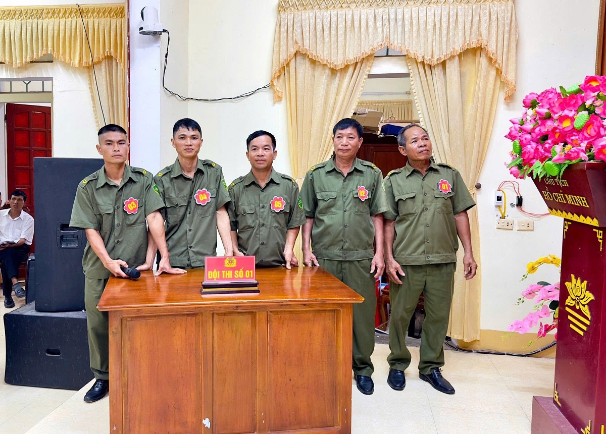Các phần thi diễn ra sôi nổi