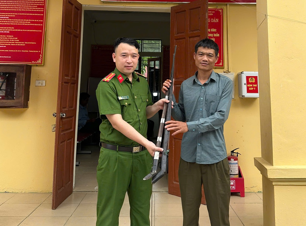 Công an xã Hữu Kiệm đẩy mạnh mô hình 