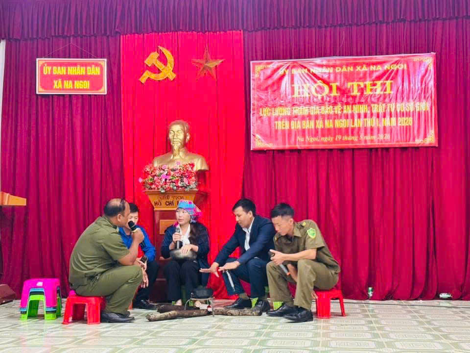 Xã Na Ngoi tổ chức hội thi 