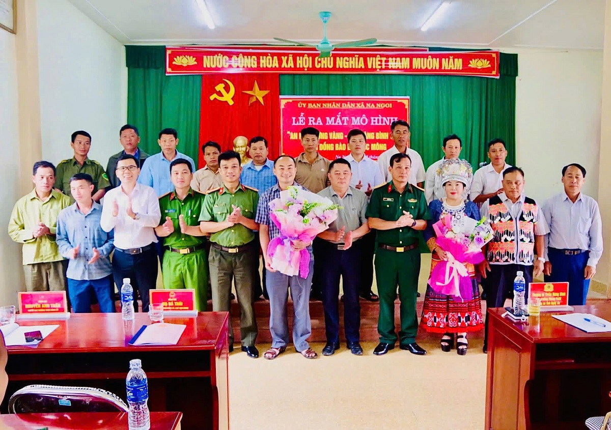 Xã Na Ngoi ra mắt mô hình 