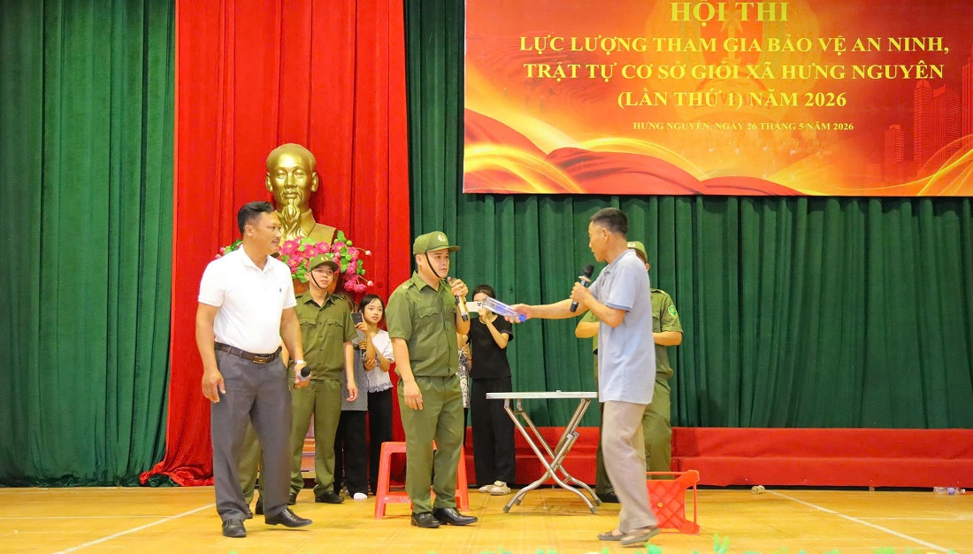 Tình huống dự thi được xây dựng sát thực tiễn