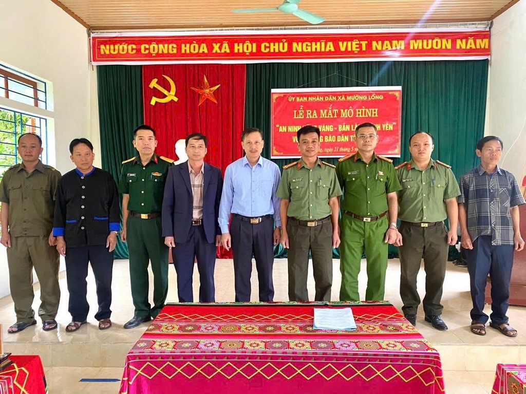 Xã Mường Lống ra mắt mô hình 