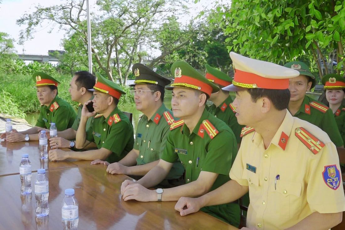 Đại biểu tham dự buổi diễn tập