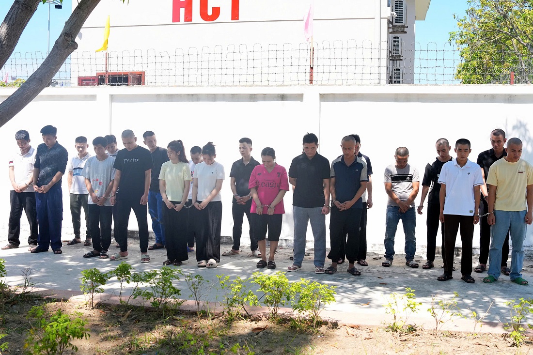 Đối tượng trong chuyên án bị bắt giữ