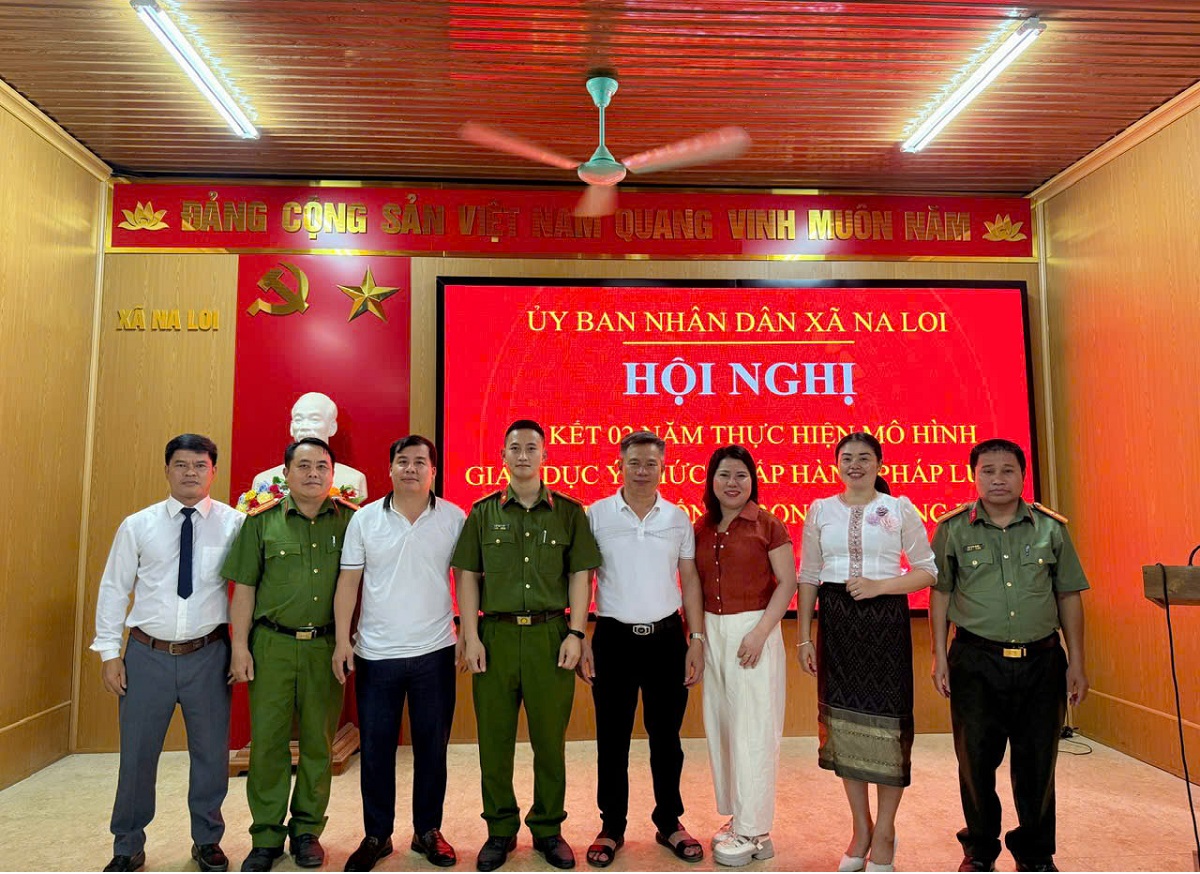 Hội nghị sơ kết 02 năm thực hiện mô hình Giáo dục ý thức chấp hành pháp luật và kỹ năng sống trong trường học